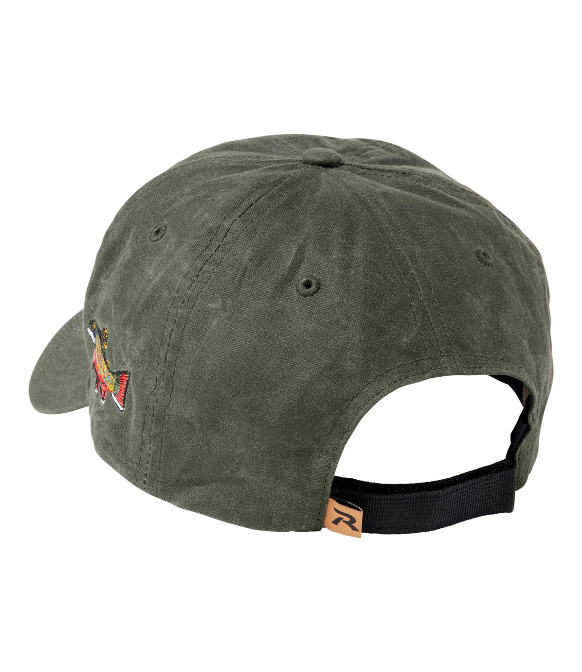 Adults' MIF&W Waxcloth Hat, Brook Trout