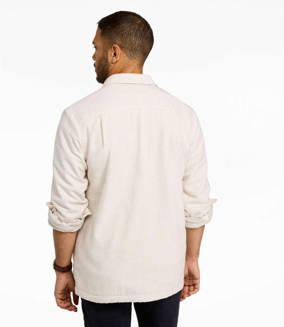 Men's Fleece-Lined Flannel Shirt, Traditional Fit