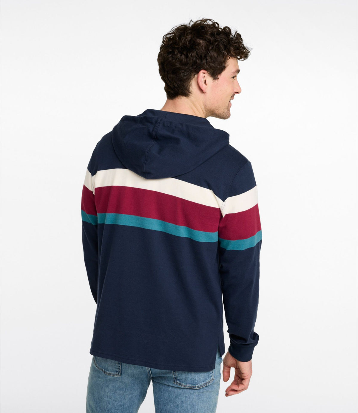 Men's Bean's Vintage Soft Rugby Hoodie