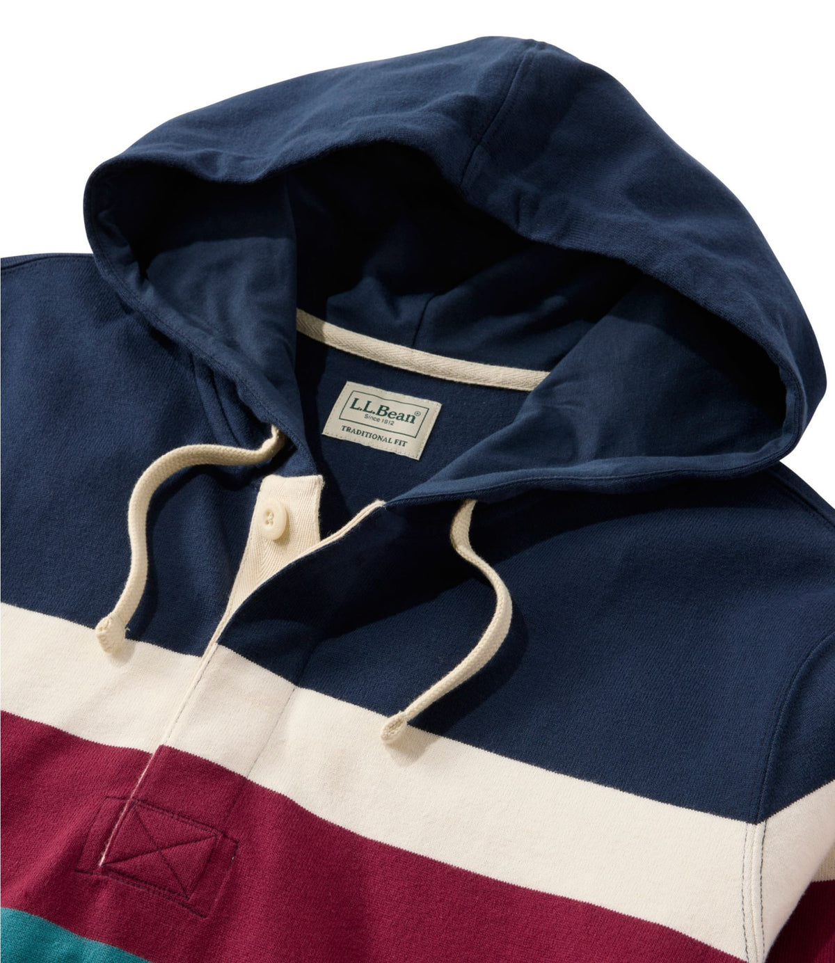 Men's Bean's Vintage Soft Rugby Hoodie