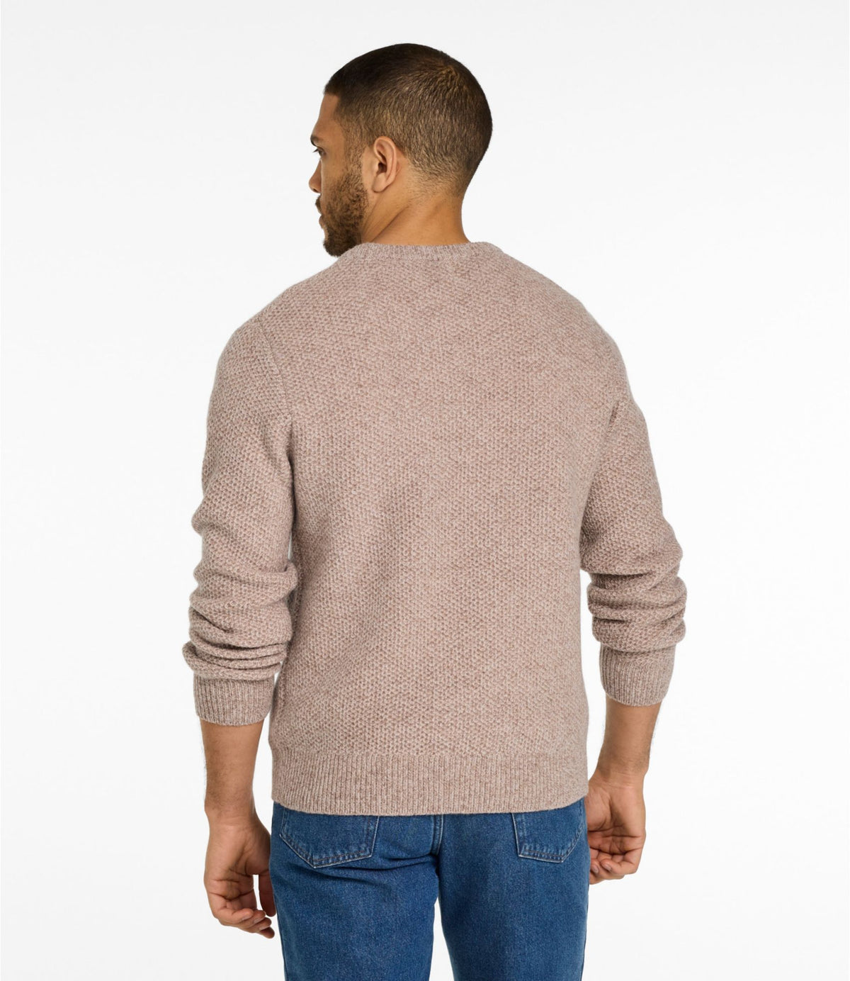 Men's Heritage Honeycomb Sweater, Crewneck