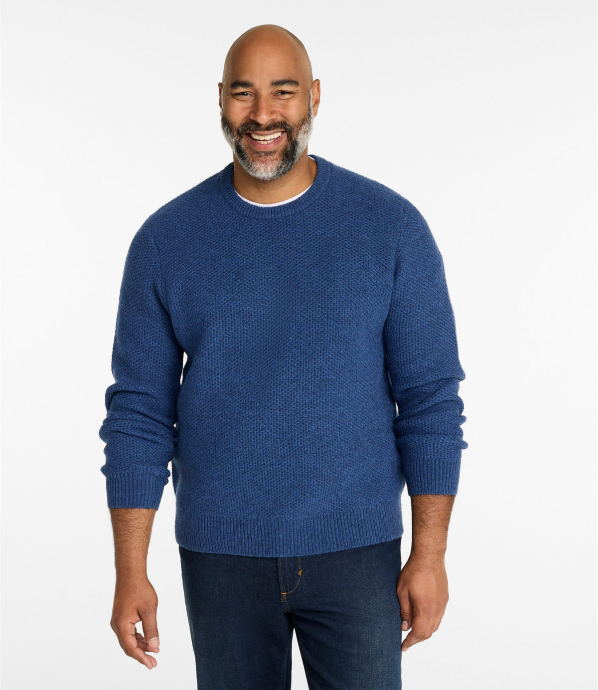 Men's Heritage Honeycomb Sweater, Crewneck