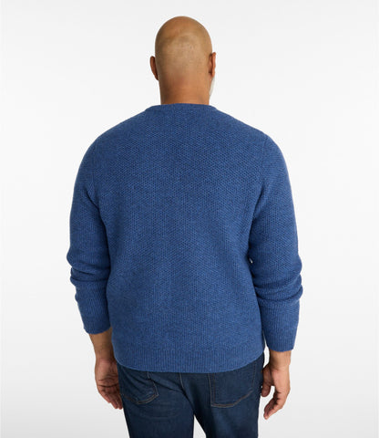 Men's Heritage Honeycomb Sweater, Crewneck