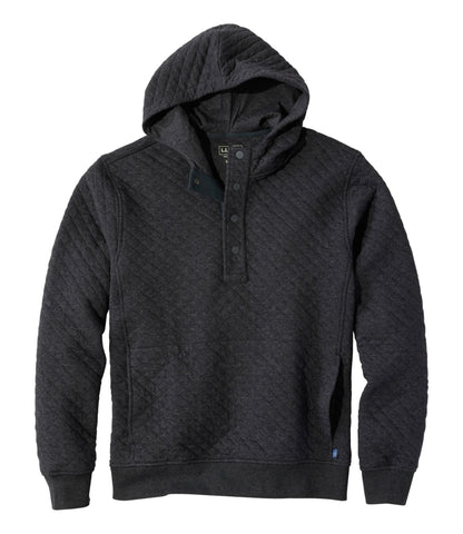 Men's Bean's Quilted Snap Hoodie