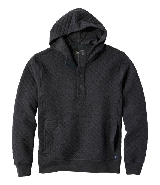 Men's Bean's Quilted Snap Hoodie