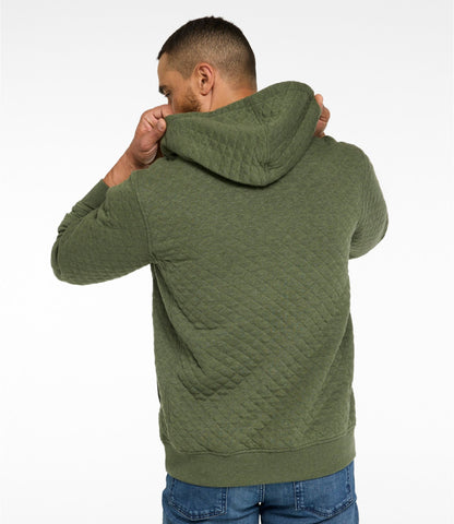 Men's Bean's Quilted Snap Hoodie