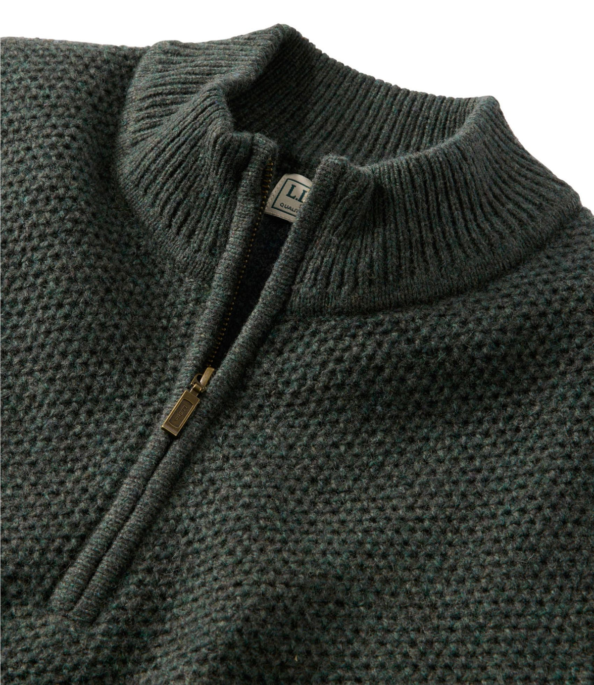 Men's Heritage Honeycomb Sweater, Quarter-Zip