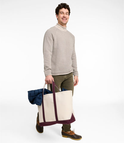 Men's The Original Double L® Rollneck Sweater, Bird's-Eye