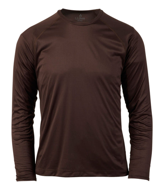 Men's L.L.Bean Synthetic Silk Base Layer Top, Long-Sleeve Crew