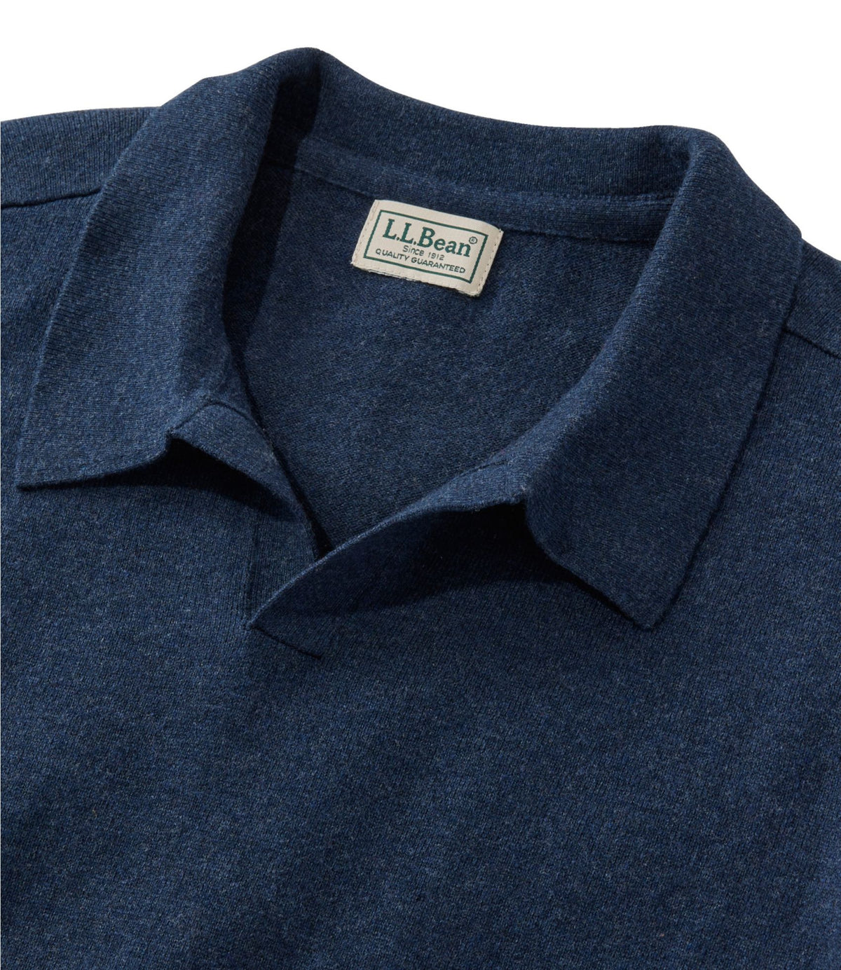 Men's All Seasons Cotton Blend Sweater, Long-Sleeve Polo