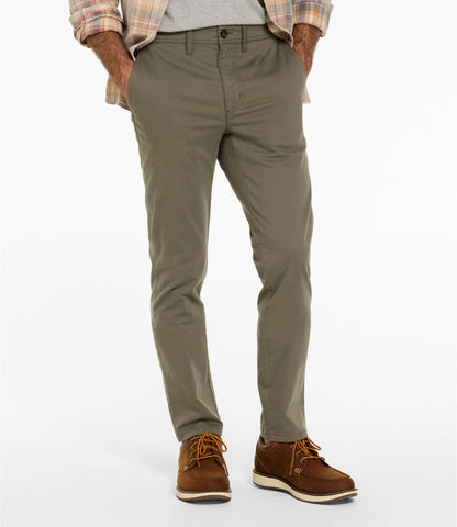 Men's Sunwashed Khaki Pants, Slim Fit