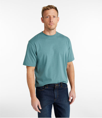 Men's Carefree Unshrinkable Tee, Traditional Fit Short-Sleeve