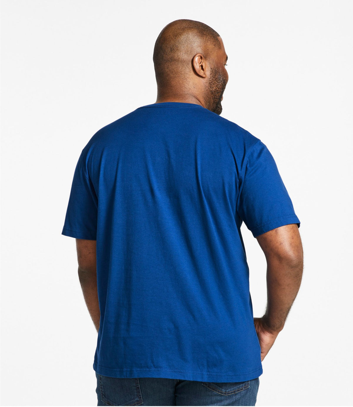 Men's Carefree Unshrinkable Tee, Traditional Fit Short-Sleeve