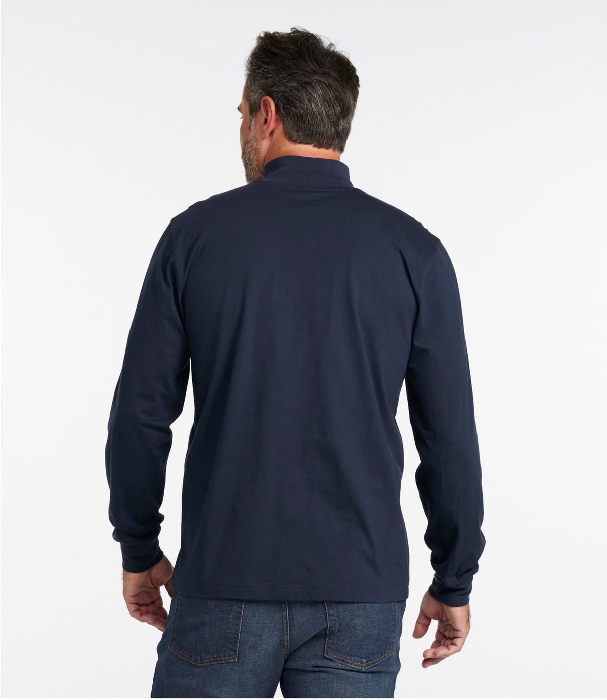 Men's Carefree Unshrinkable Mockneck Shirt