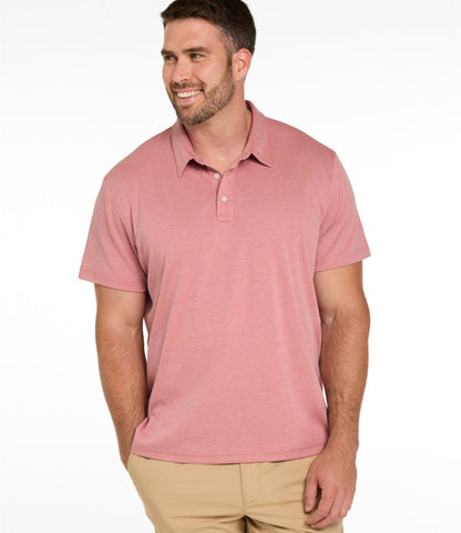 Men's Comfort Stretch Performance® Polo, Short-Sleeve, Slightly Fitted