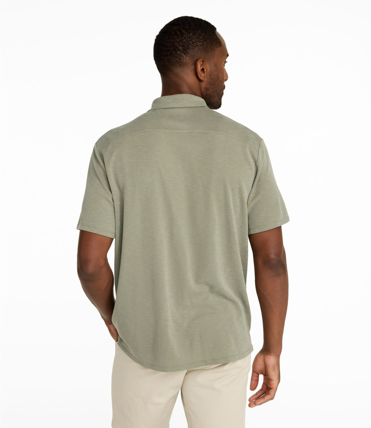 Men's Sunwashed Ultrasoft Button-Front Shirt, Short-Sleeve
