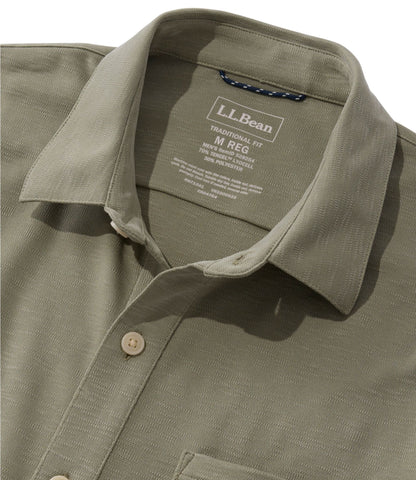 Men's Sunwashed Ultrasoft Button-Front Shirt, Short-Sleeve