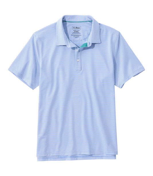 Men's Comfort Stretch Performance® Party Polo, Slightly Fitted, Short-Sleeve, Stripe