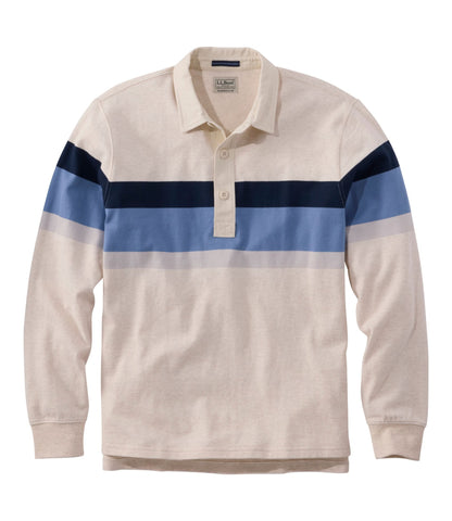 Men's Bean's Vintage Soft Rugby, Chest Stripe