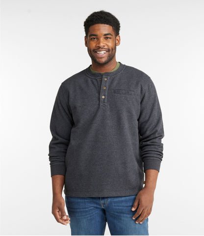 Men's Katahdin Iron Works® Bonded Waffle Fleece Henley