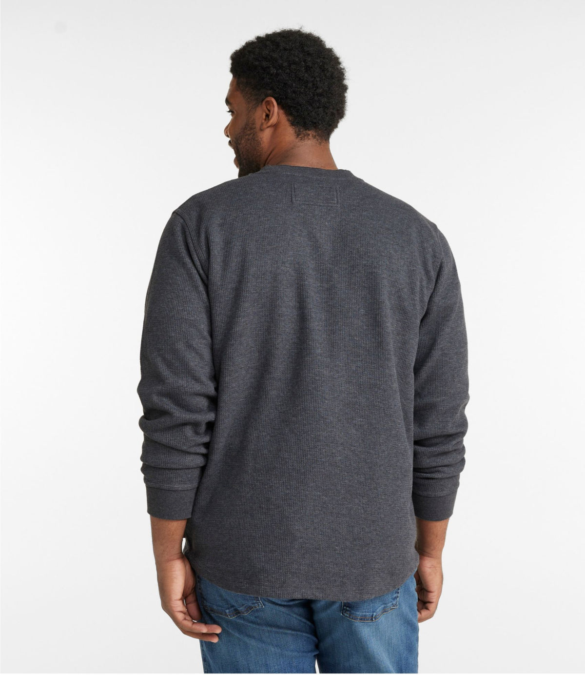 Men's Katahdin Iron Works® Bonded Waffle Fleece Henley