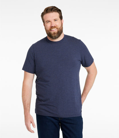 Men's Comfort Stretch Performance® Pima Tee, Short-Sleeve Without Pocket