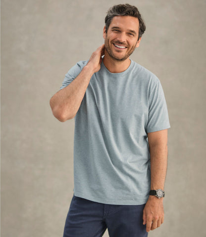 Men's Comfort Stretch Performance® Pima Tee, Short-Sleeve Without Pocket