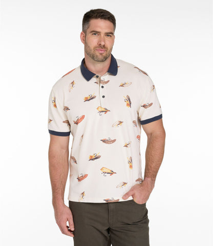 Men's Casco Bay Rugged Polo, Short-Sleeve, Print
