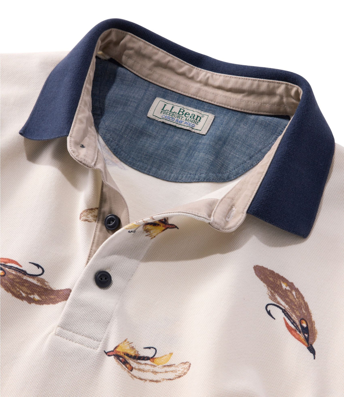 Men's Casco Bay Rugged Polo, Short-Sleeve, Print