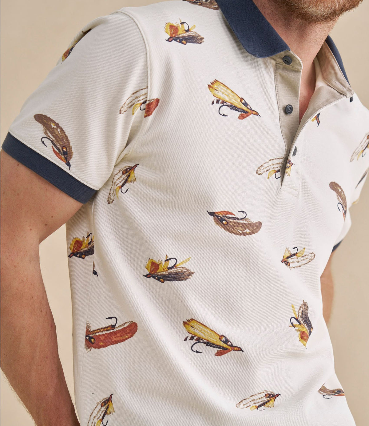 Men's Casco Bay Rugged Polo, Short-Sleeve, Print