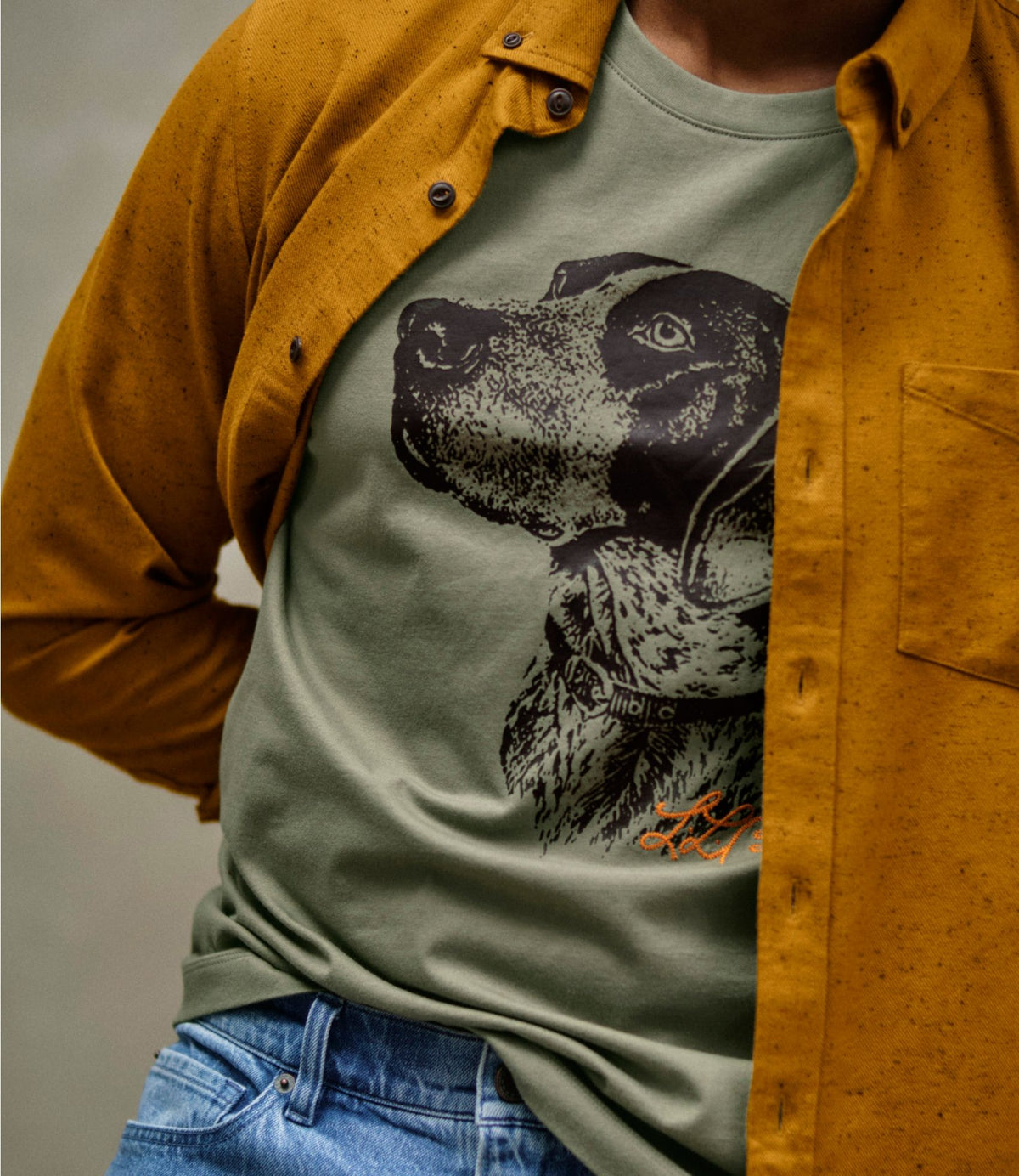 Men's Signature Northwoods Short-Sleeve Tee, Graphic