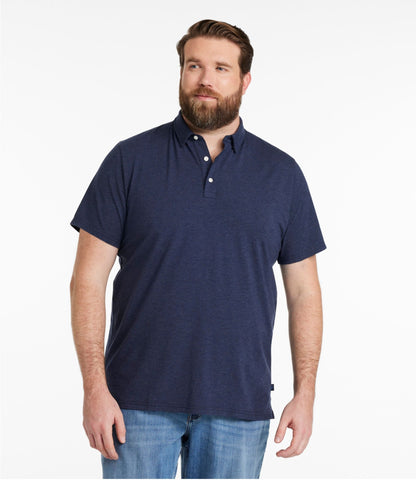 Men's Comfort Stretch Performance® Pima Polo, Short-Sleeve