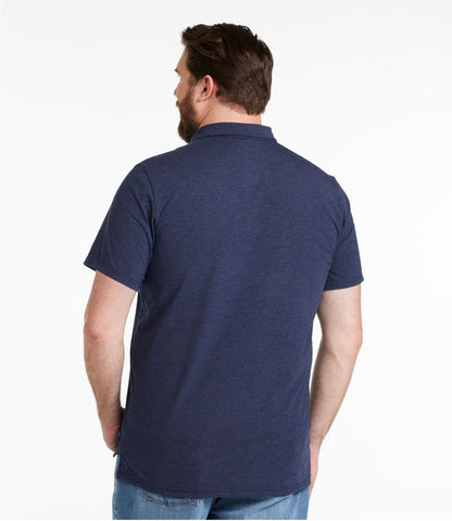 Men's Comfort Stretch Performance® Pima Polo, Short-Sleeve