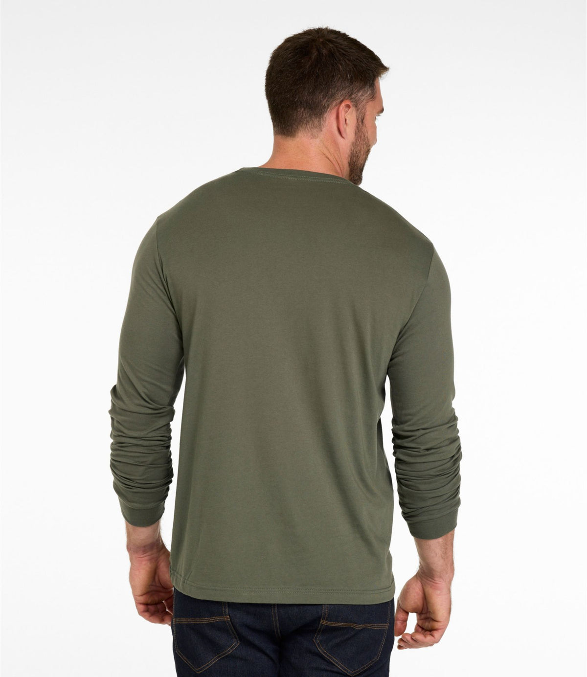 Men's MIF&W Tee, Long-Sleeve White-Tailed Deer