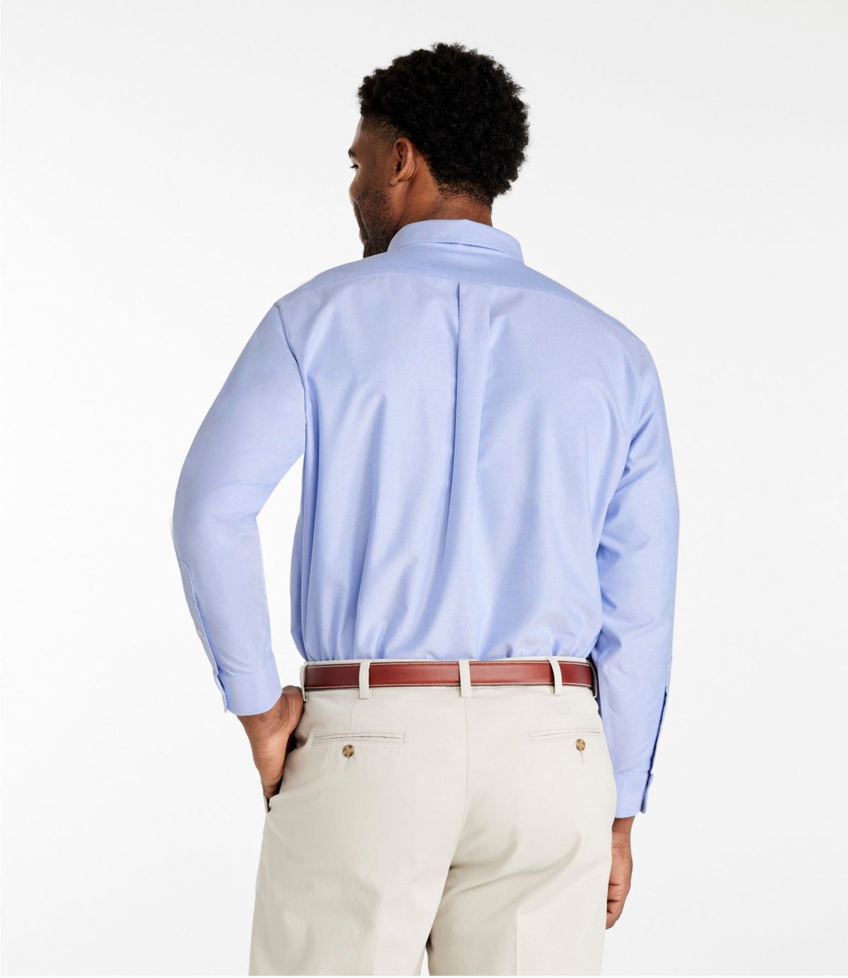 Men's Wrinkle-Free Classic Oxford Cloth Shirt, Traditional Fit