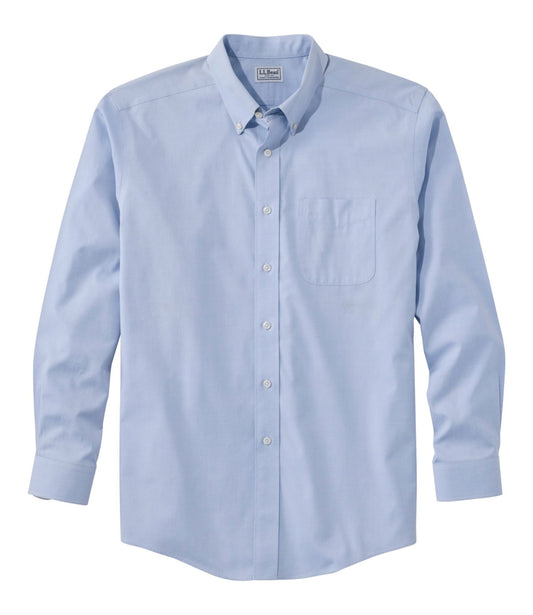 Men's Wrinkle-Free Pinpoint Oxford Cloth Shirt, Traditional Fit