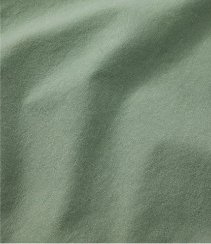 Men's Sunwashed Canvas Shirt, Traditional Fit Short-Sleeve