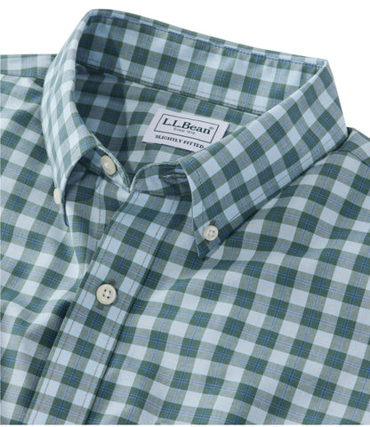 Men's Wrinkle-Free Kennebunk Sport Shirt, Slightly Fitted Check