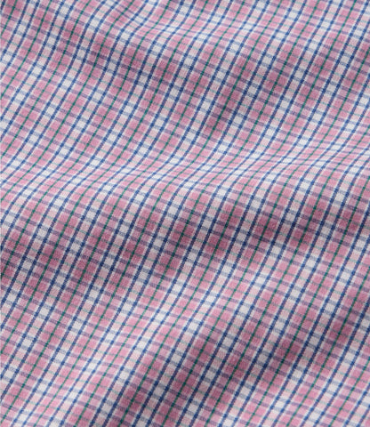 Men's Comfort Stretch Performance® Shirt, Long-Sleeve, Slightly Fitted Untucked Fit, Plaid
