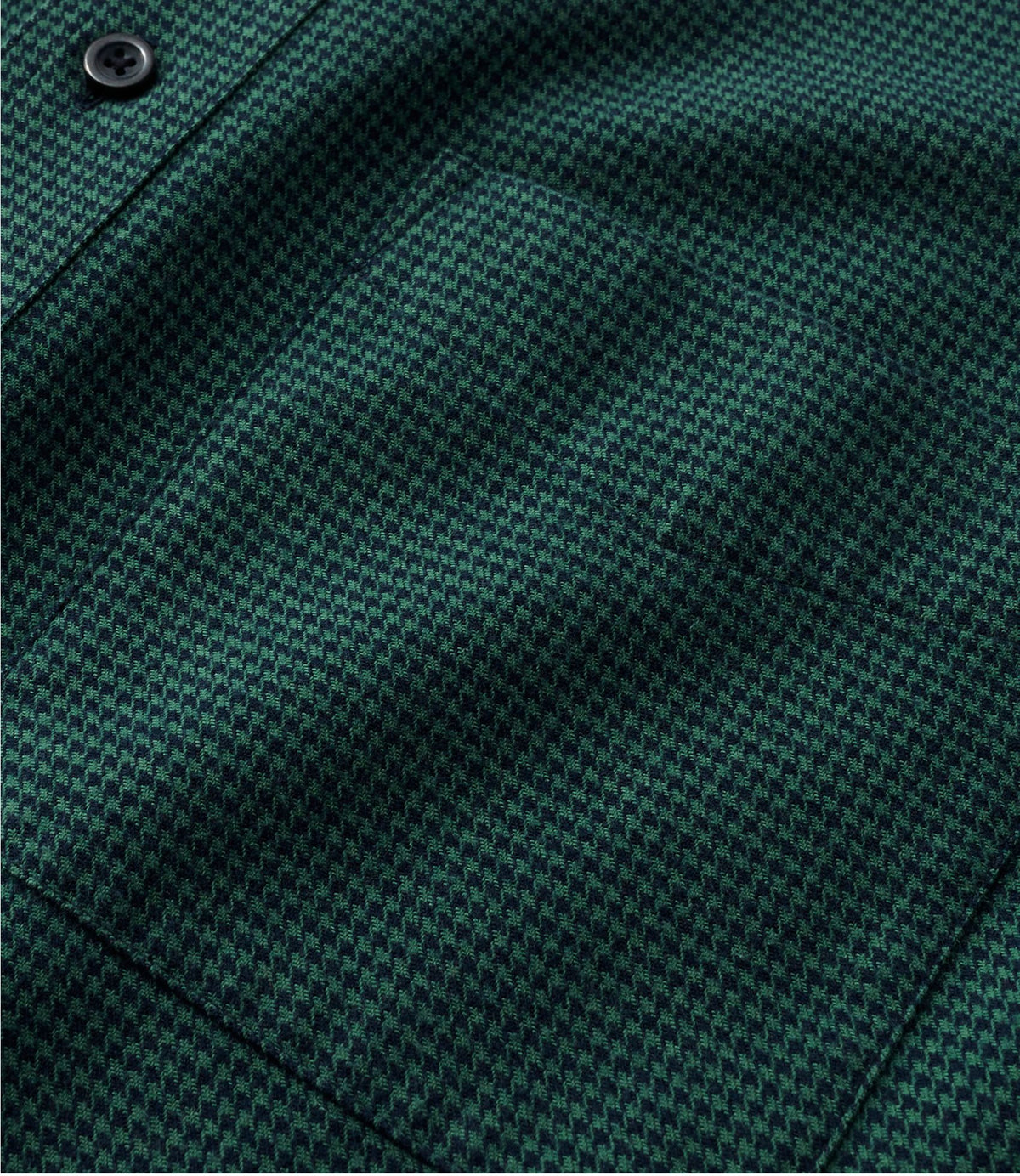 Men's Wicked Good Flannel Shirt, Slightly Fitted, Houndstooth