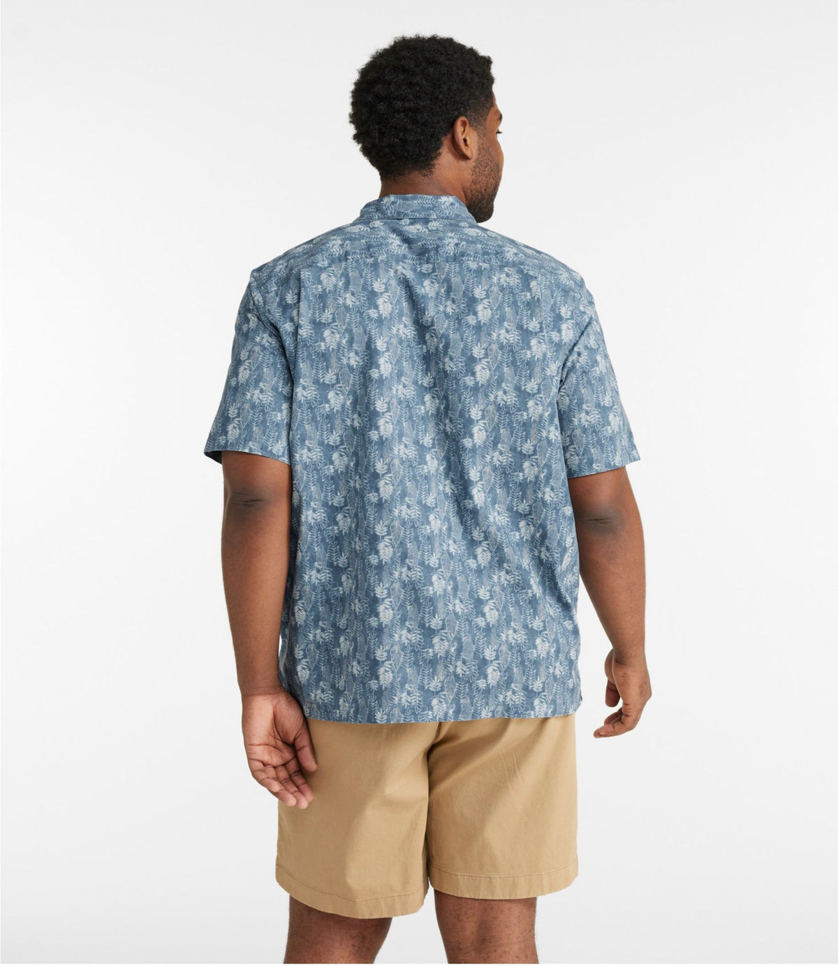Men's Tropics Shirt, Short-Sleeve Print