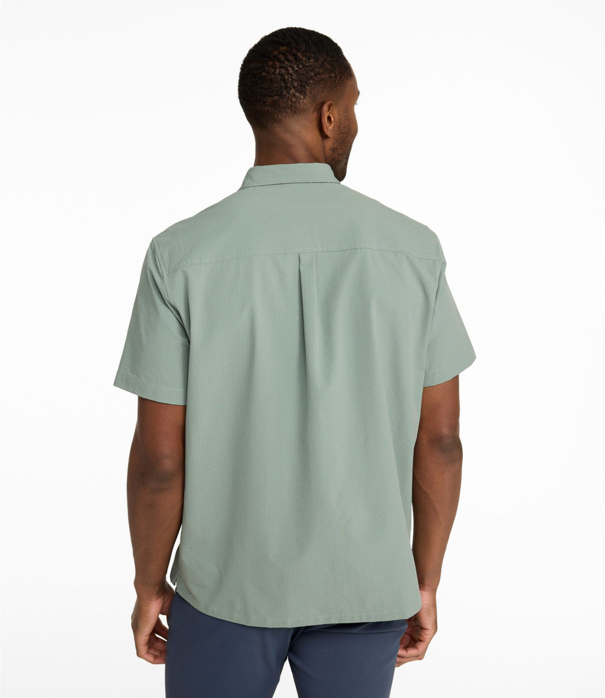 Men's VentureTek Seersucker Shirt, Short-Sleeve