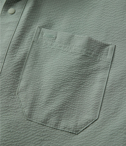 Men's VentureTek Seersucker Shirt, Short-Sleeve