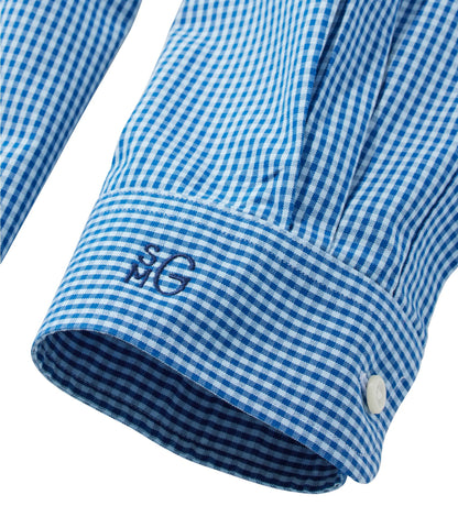 Men's Wrinkle-Free Pinpoint Oxford Cloth Shirt, Traditional Fit Tattersall