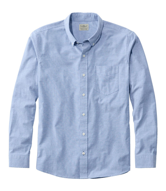 Men's Comfort Stretch® Oxford Shirt, Slightly Fitted Untucked Fit