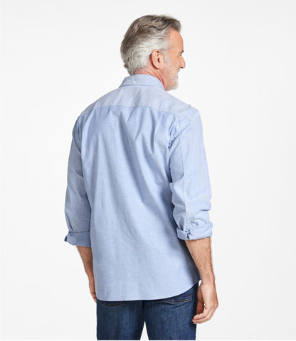 Men's Comfort Stretch® Oxford Shirt, Traditional Untucked Fit