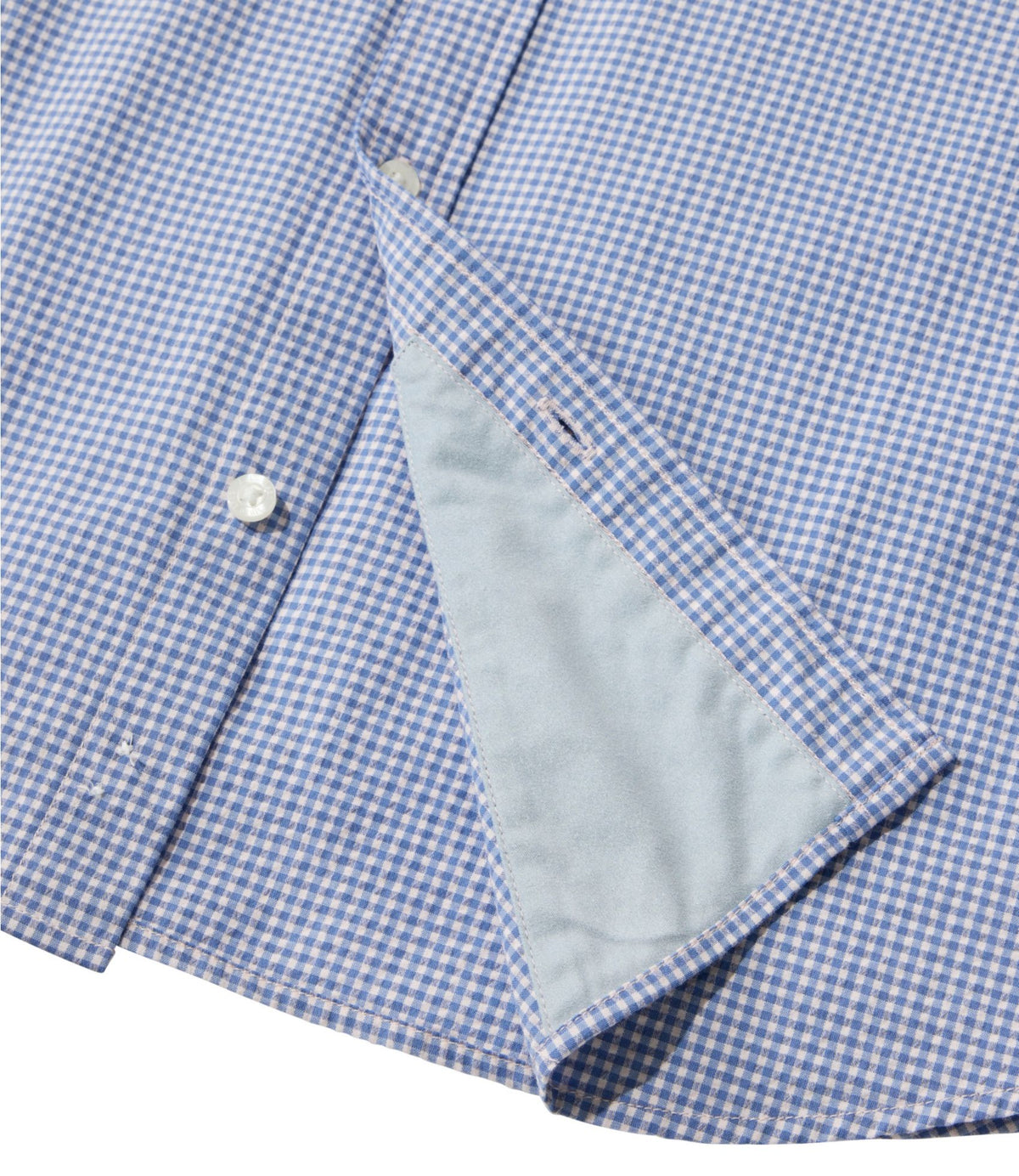 Men's Comfort Stretch Performance® Seersucker Shirt, Long-Sleeve, Slightly Fitted Untucked Fit, Plaid