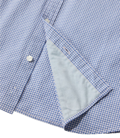 Men's Comfort Stretch Performance® Seersucker Shirt, Long-Sleeve, Slightly Fitted Untucked Fit, Plaid