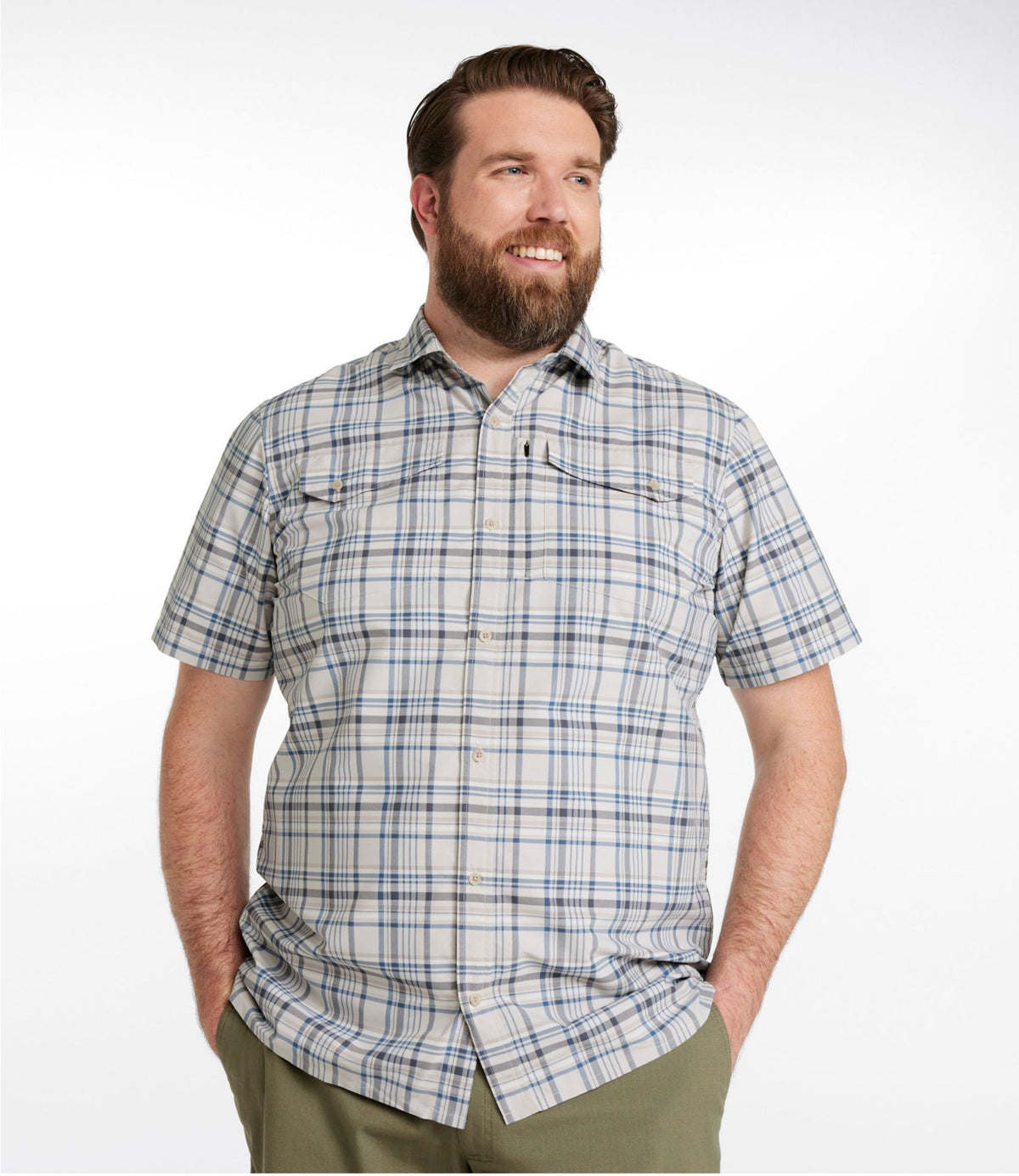 Men's SunSmart® Cool Weave Shirt Short-Sleeve