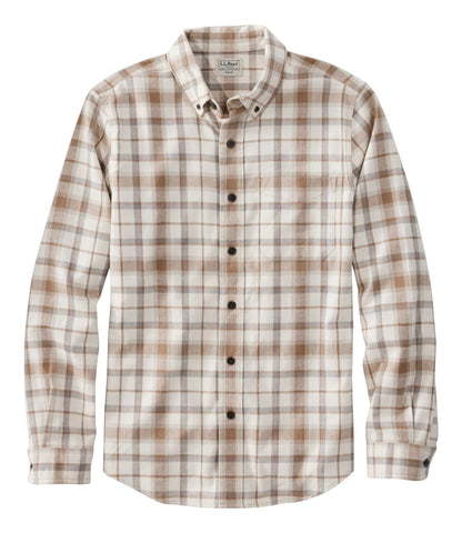 Men's Scotch Plaid Flannel Shirt, Slim Fit